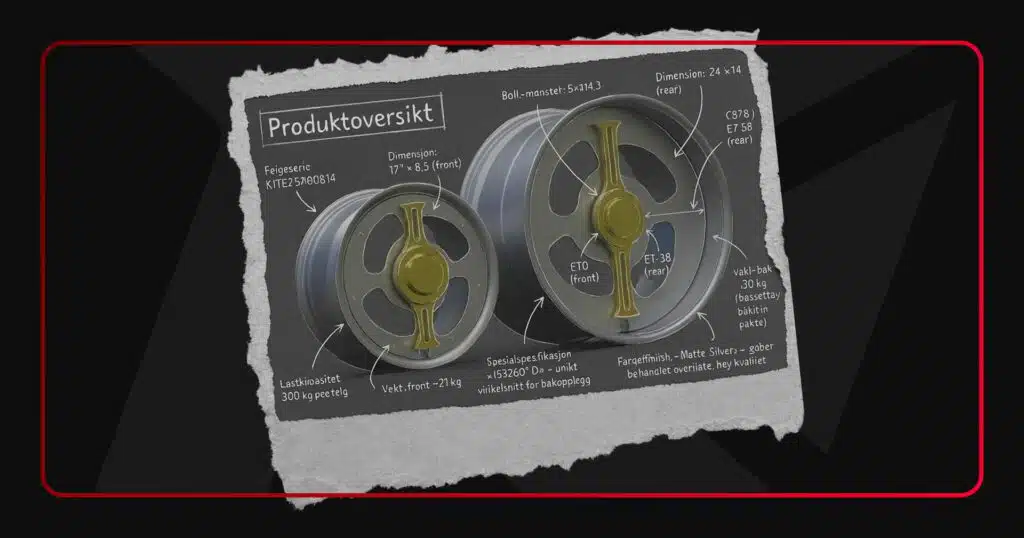 Felger te’ Flåklypa-bilen, ja.